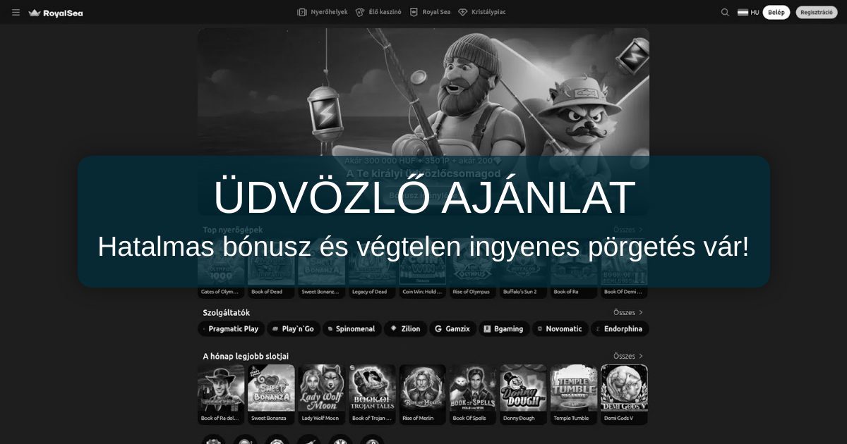 Royalsea Casino welcome bonus