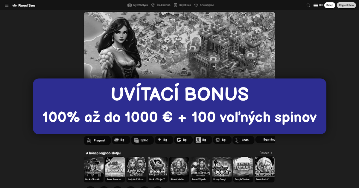 Royalsea Casino welcome bonus